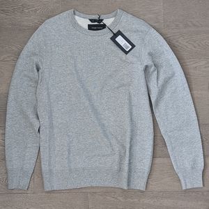 Wings + Horns Original Terry Crew Sweat  Heather Grey (Size S)